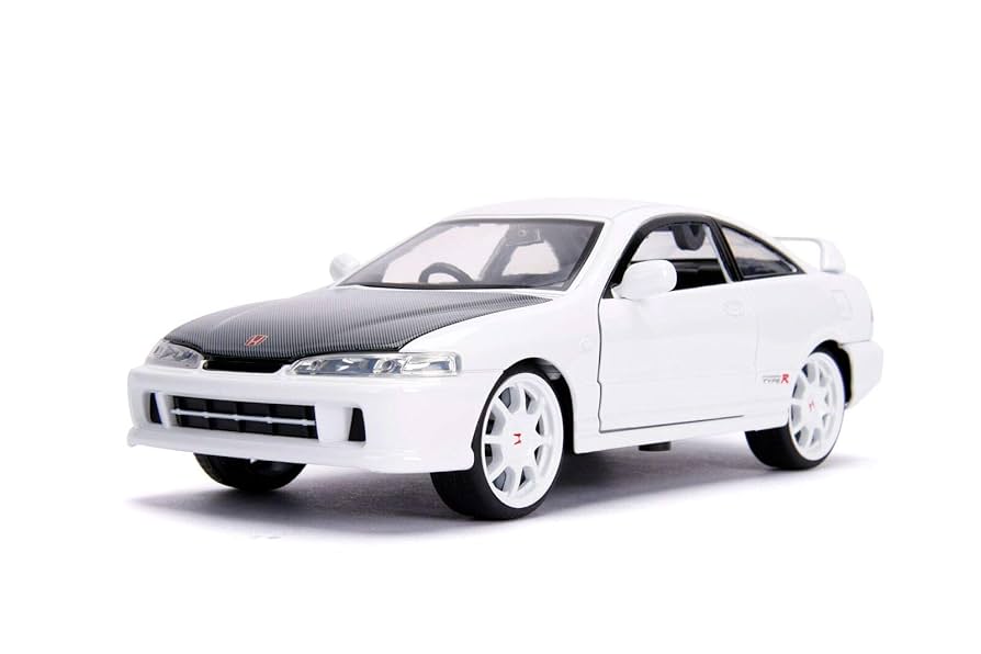 ミニカー TUNERZ Honda Acura Integra Hot Wheels Tunerz Acura Integra Die-cast 1:18 Advance Auto